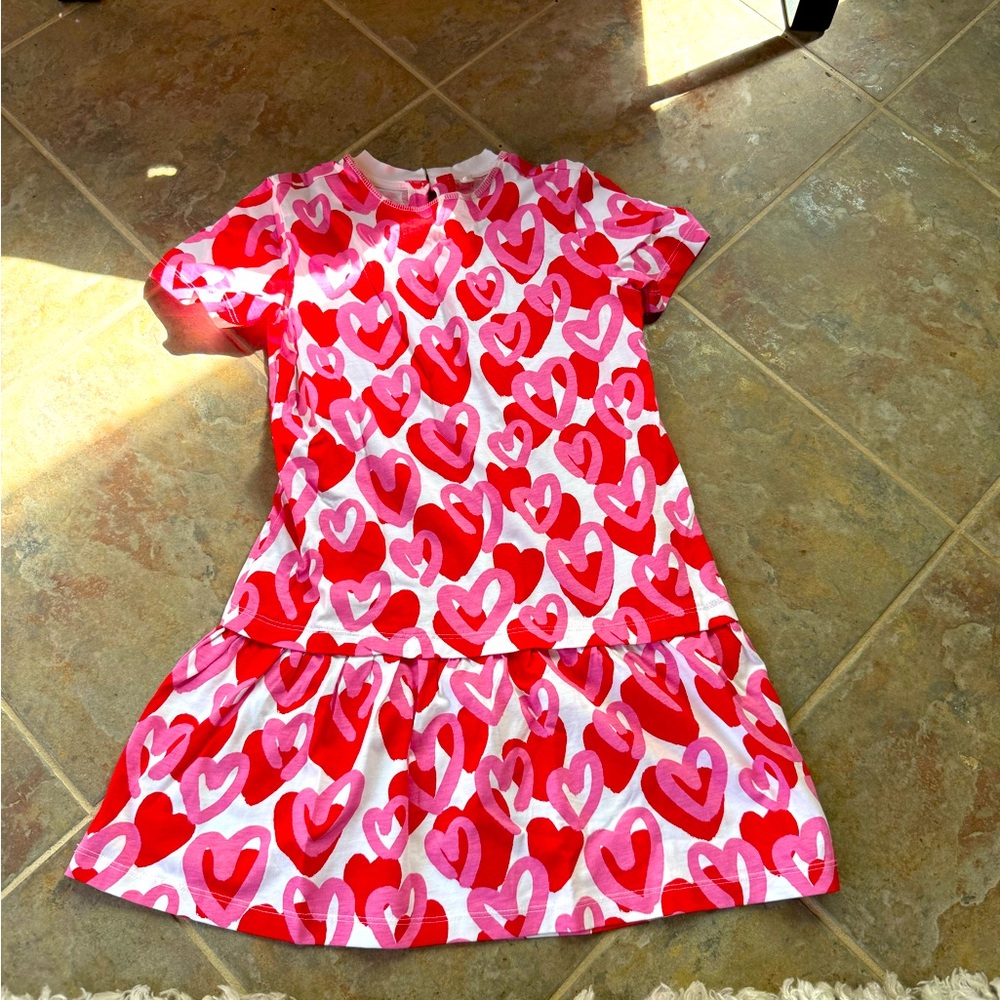 Stella McCarthy hearts dress